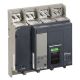 33475 circuit breaker Compact NS1000N, 50 kA at 415 VAC, Micrologic 2.0 trip unit, 1000 A, fixed,4 poles 4d