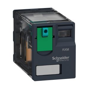 Schneider Electric RXM4AB1BD Zelio Plug-In Relay, 4 C/O, 6 A, 24 V DC (14 Pin)