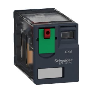 Schneider Electric RXM4AB2B7 Miniature plug-in relay, 6 A, 4 CO, LED, 24 V AC