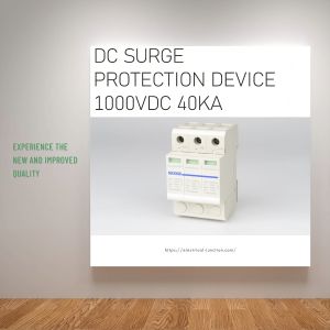 DC Surge Arrestor SPD 3U1-40 2+1N/PE(3P) 20-40KA 1000V/DC