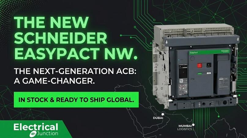 Schneider easypact NW air circuit breakers stock in dubai